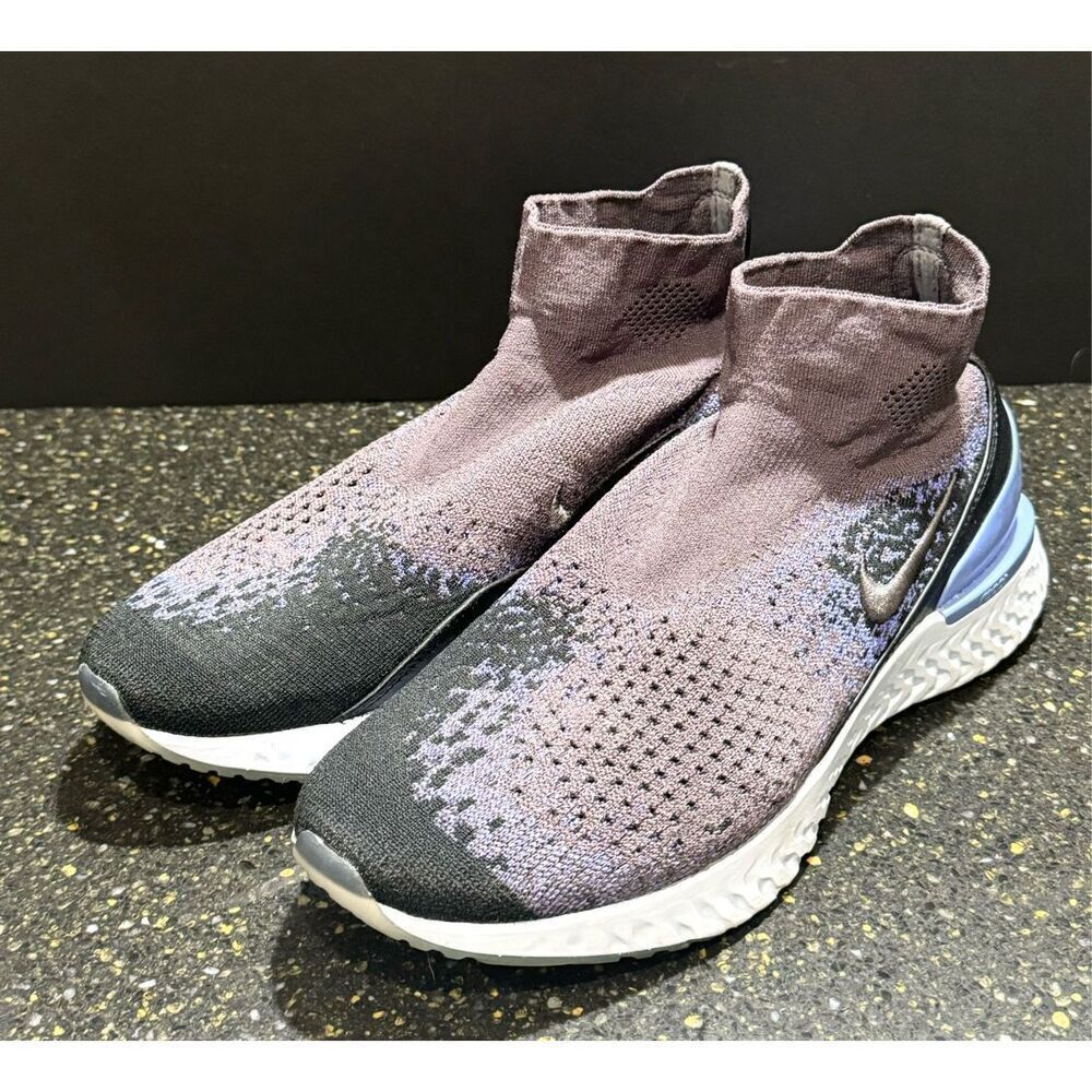 Nike Rise React Flyknit. Thunder Gray/Sapphire. M… - image 1